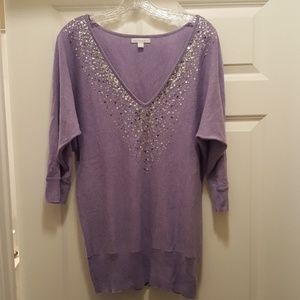 New York & Co sequined sweater